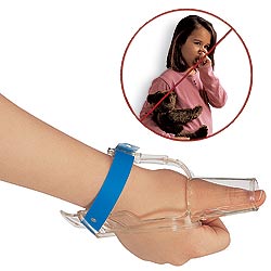 Thumb sucking gaurd, thumb sucking